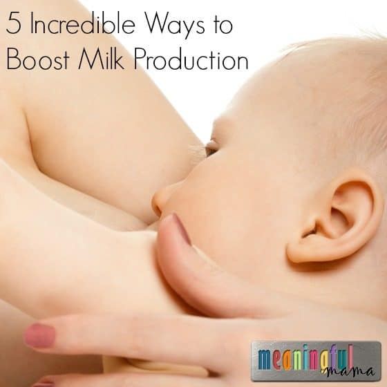 5 incredible ways to boost milk production