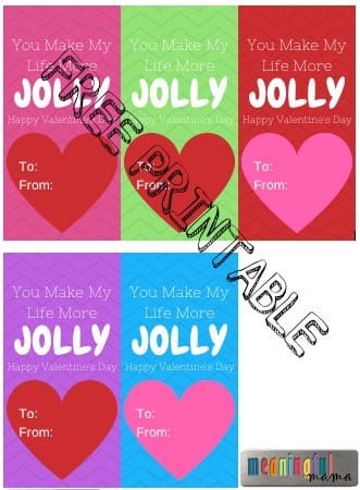 Jolly Rancher Valentine Printable