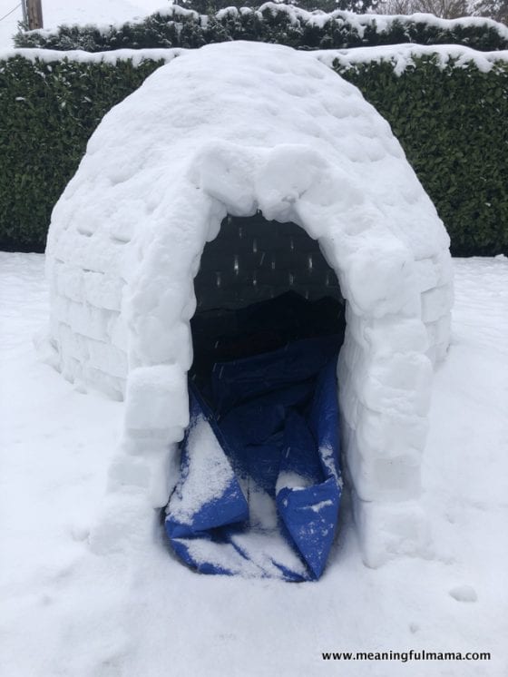 how to build an igloo