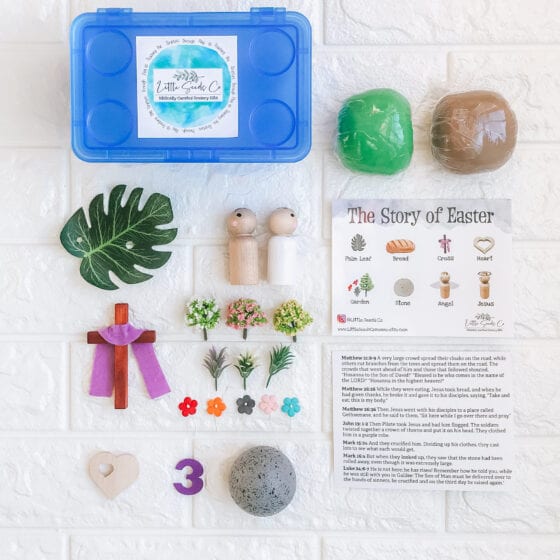 Easter Biblical sensory kid is a Unique Christian Easter Basket Ideas for Kids