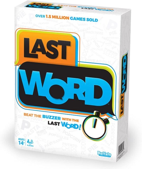 last word board game box