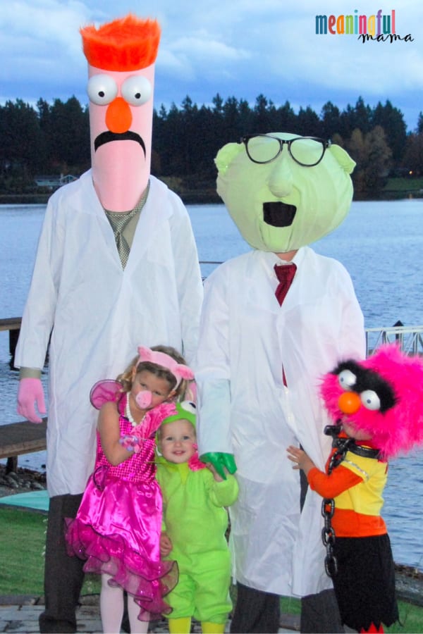DIY Family Muppets Halloween Costumes