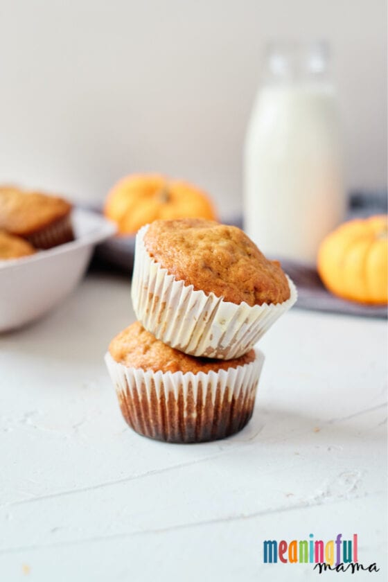 Easy and Delicious Pumpkin Spice Walnut Muffins