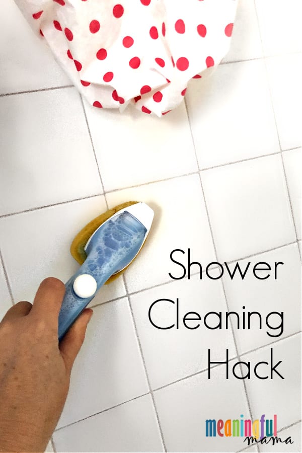 Quick & Easy Cleaning Hack: Glass Shower Door - diy Thought