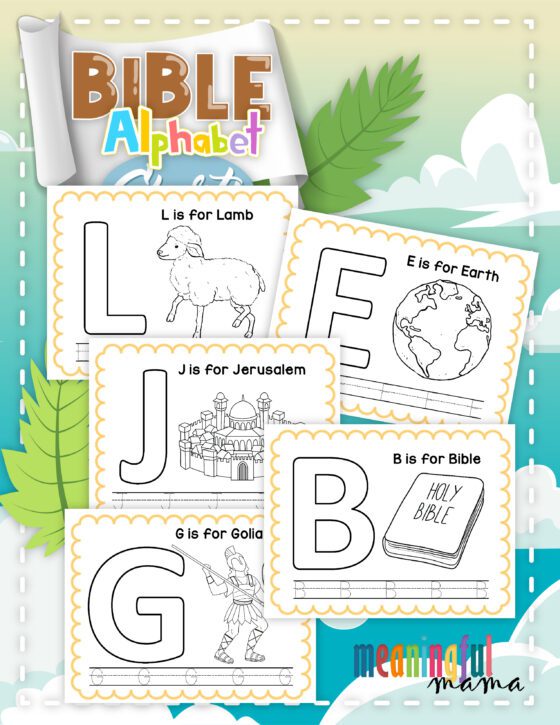 Free Bible Alphabet Coloring Pages 