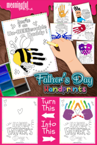 Free Father's Day Handprint Printables