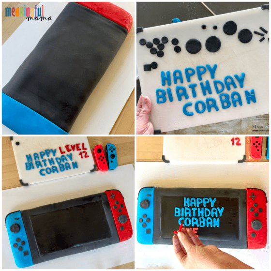 How to Make a Realistic Nintendo Switch Cake - With my written instructions, photos, and video tutorial, I hope to make the task manageable for even novice cake decorators. 