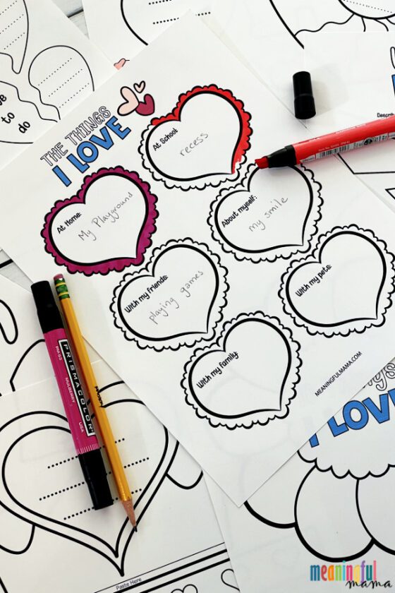 Free Valentine's Day Worksheets for Kids