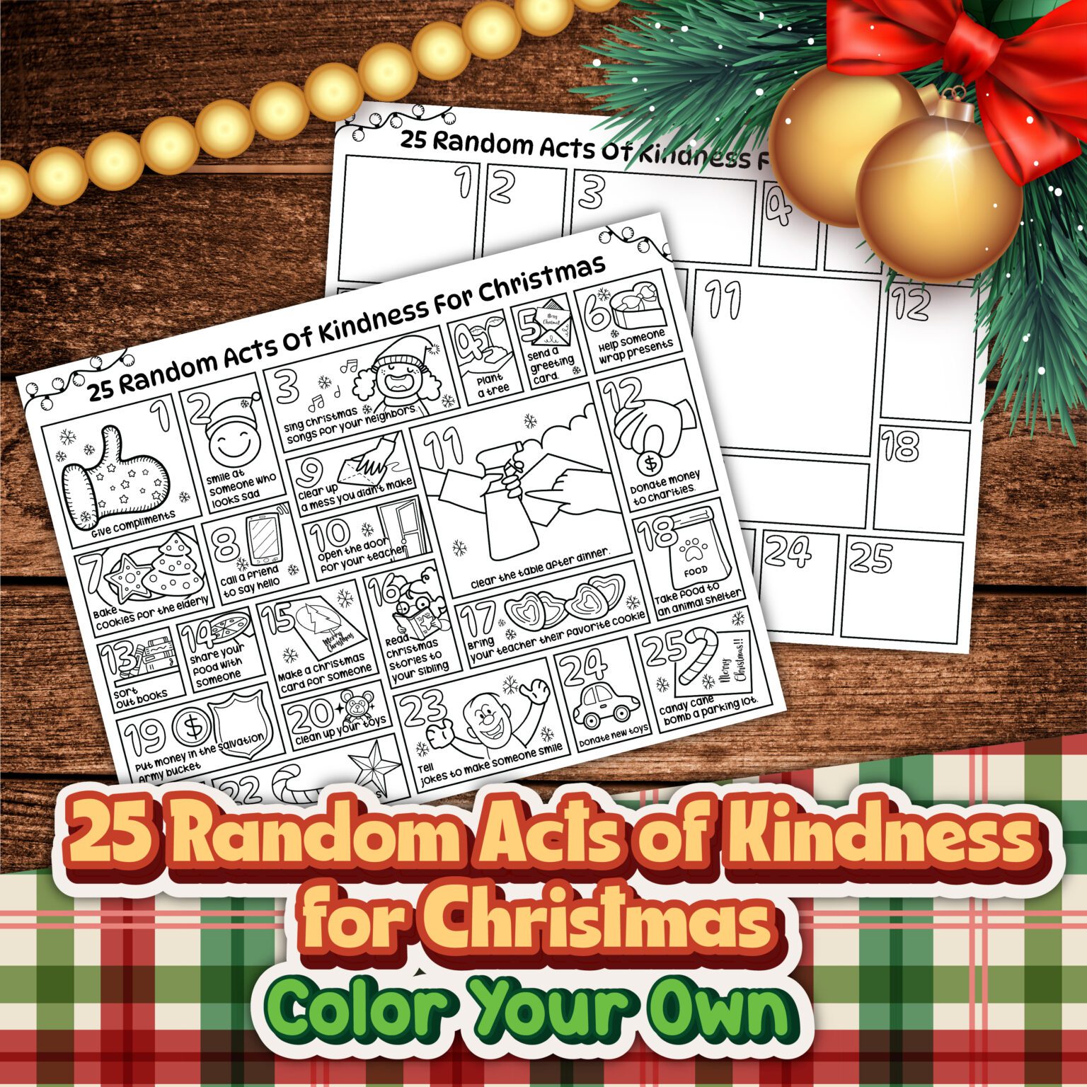 25 Random Acts of Kindness for Christmas
