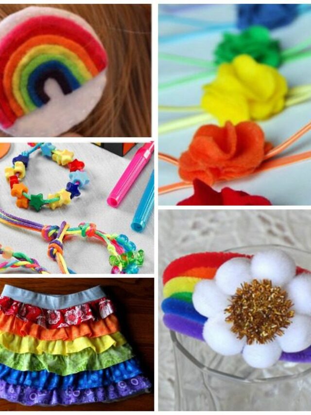 25 Rainbow Crafts, Activities and Eats Story