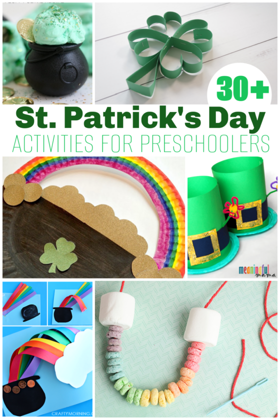30+ St. Patrick's Day Activities for Preschoolers