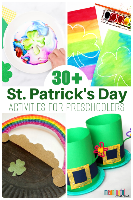 30+ St. Patrick's Day Activities for Preschoolers