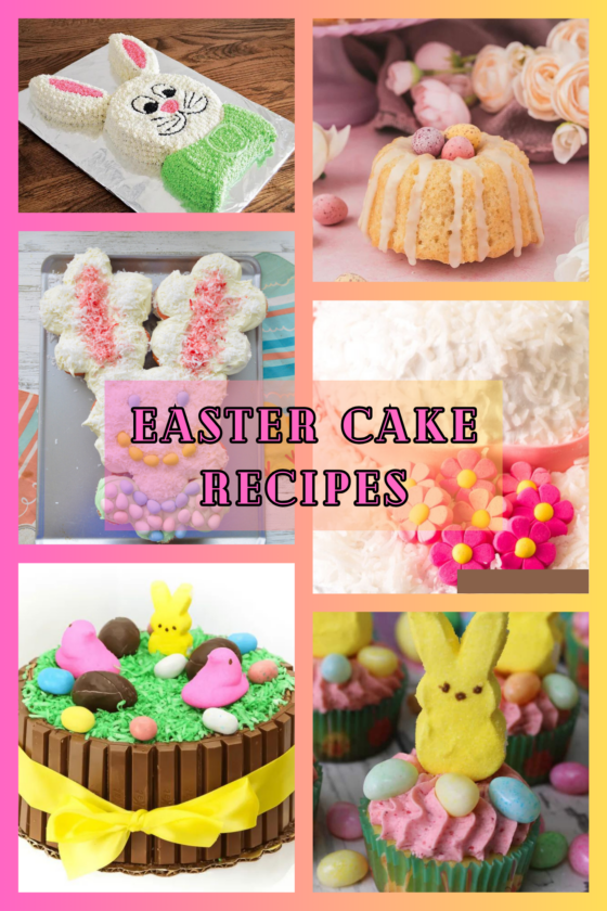 20+ Fun Easter Cakes and Cupcakes