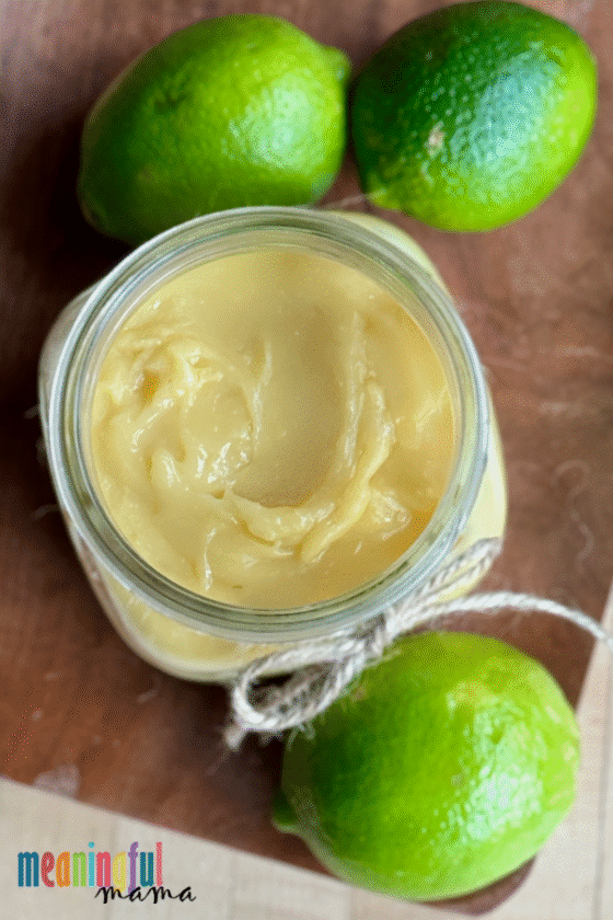 Easy Key Lime Curd Recipe