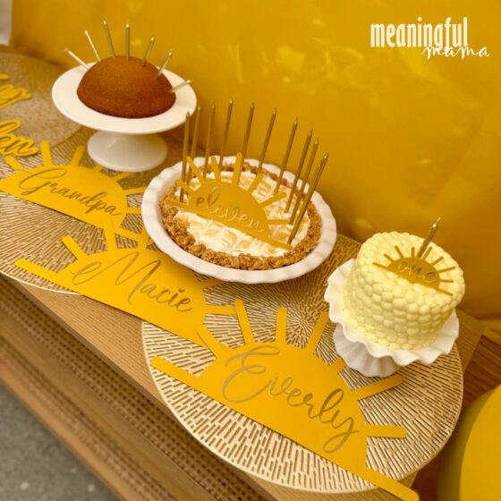 Golden Birthday Party