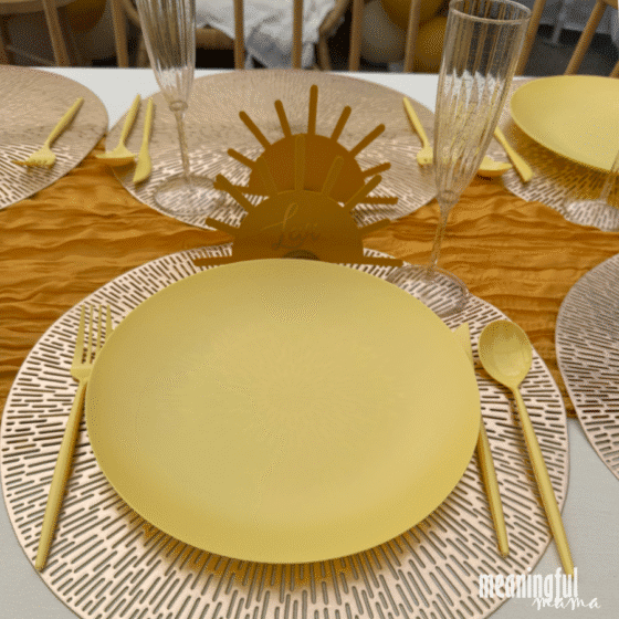 Golden Birthday Party