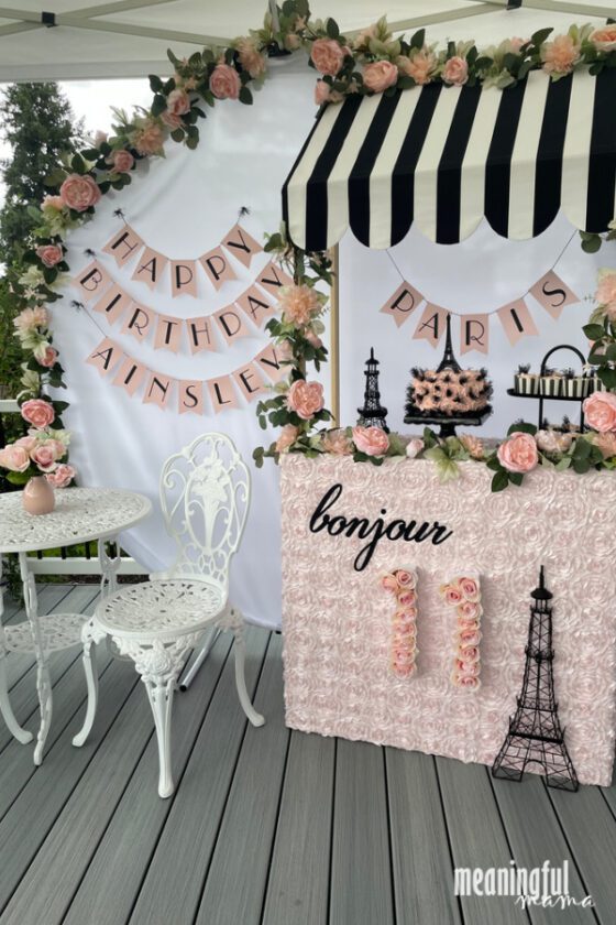 Paris Birthday Party Ideas