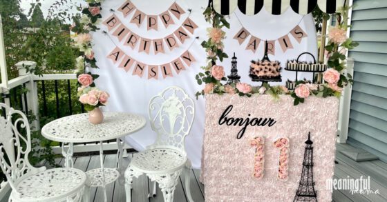 Paris Birthday Party Ideas