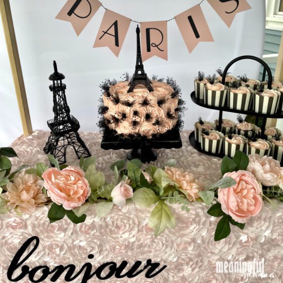 Paris Birthday Party Ideas