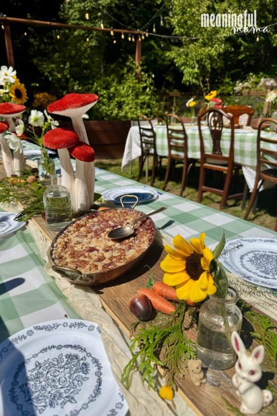 Beautiful Outdoor Woodland Baby Shower